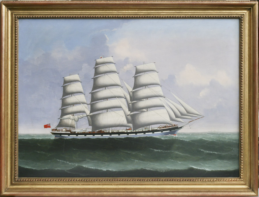coolie ship painting