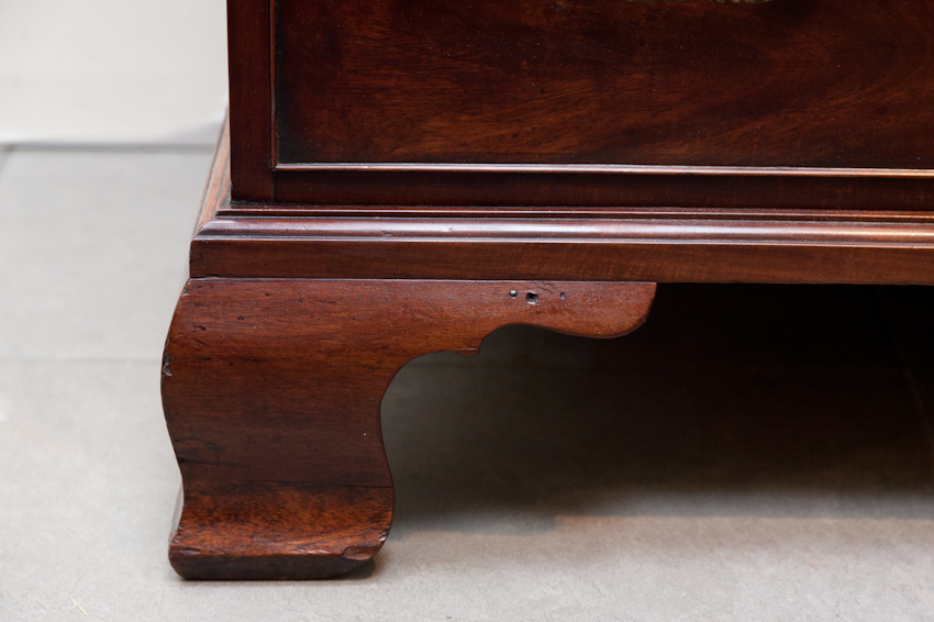 George III mahogany chest on chest from Julia Boston Antiques