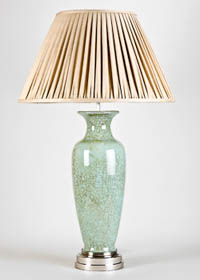 Crackle Glaze table lamp